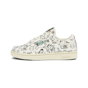 Reebok Tom And Jerry Club C 85 Chalk Papwht 40 0