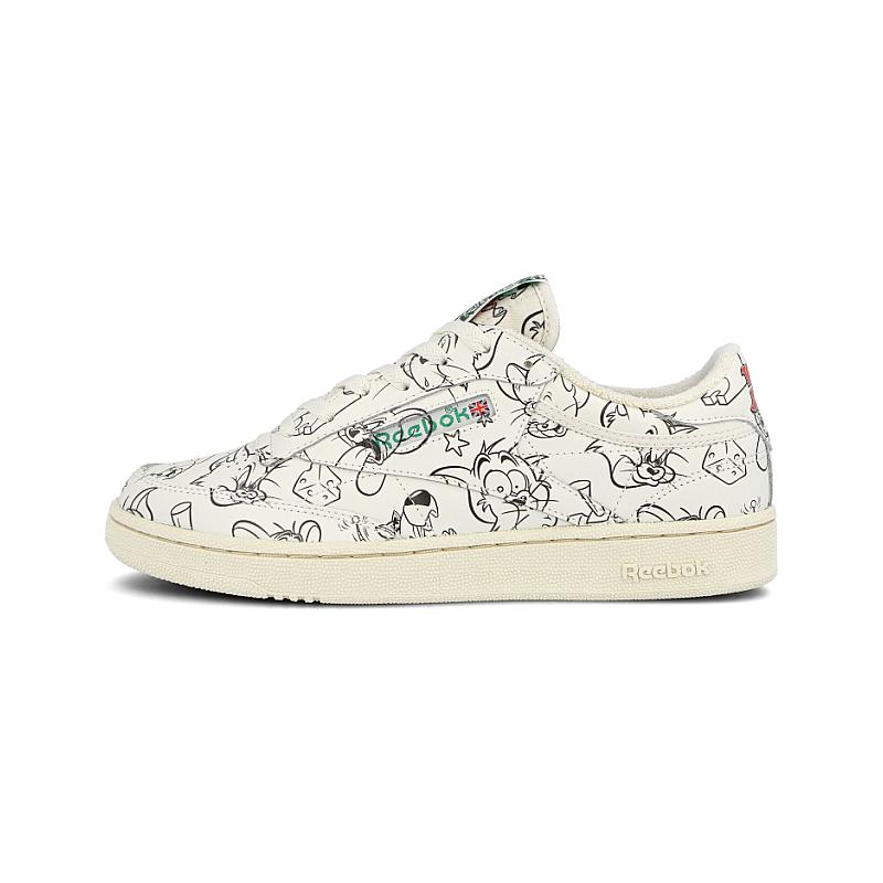 Reebok Tom And Jerry Club C 85 Chalk Papwht 40 FX4011