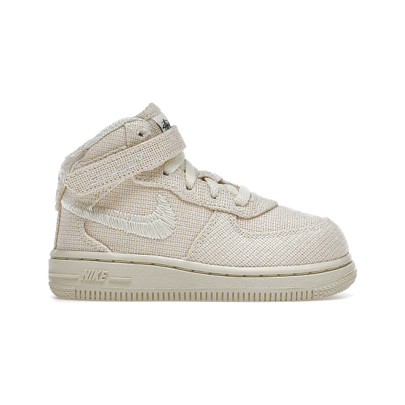 Nike Air Force 1 Mid Stussy Fossil DN4159-200