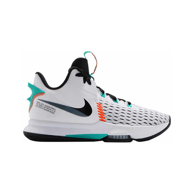 Nike Lebron Witness 5 Clear Jade CQ9380-100/CQ9381-100 from 131,00