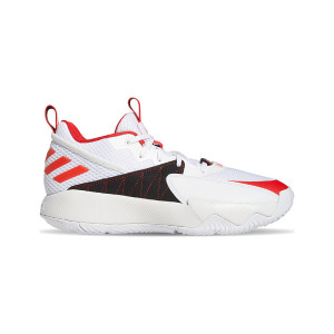 Adidas Performance Dame Certified Ftwwht Vivred Dshgry