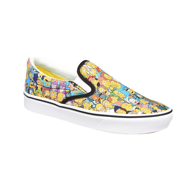 Vans Yellow X The Simpsons Itchy Scratchy Era Sneakers For Men ...