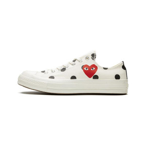 Chuck Taylor All 70S Ox Comme DES Garcons Play Polka Dot