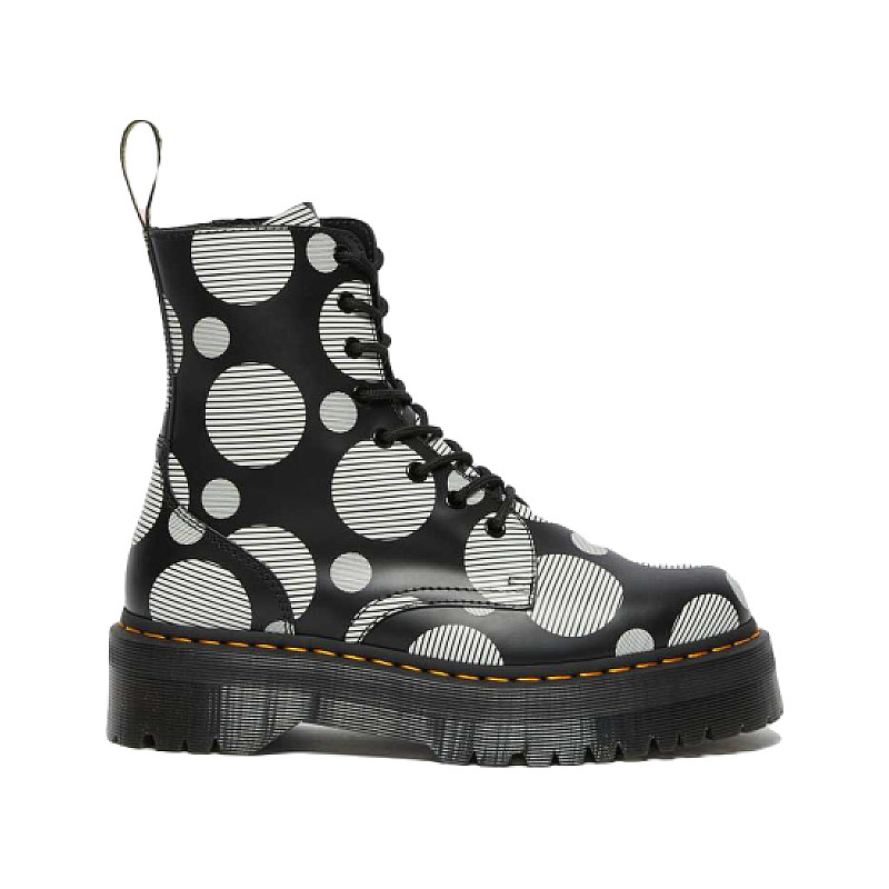 Dr. Martens DR Martens Jadon Polka Dot Smooth Leather Platform ...