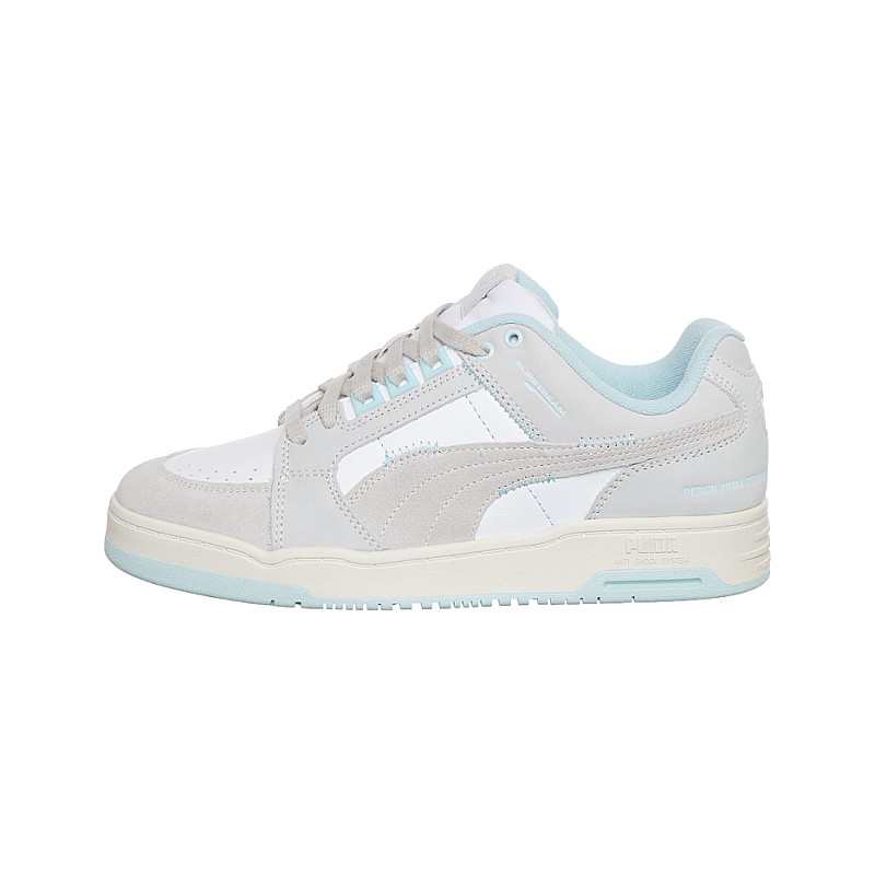 Puma Slipstream Lo Stitched Up Wns (white / marshmallow gray / violet) 386576-01