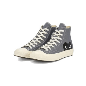 Converse Chuck Taylor All Star 70S Hi Comme DES Garcons Play Steel 1