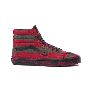 Vans SK8 Hi Horror Nightmare On Elm Street Freddy Krueger VN0A4U3CZV1