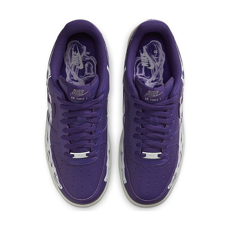 Nike Air Force 1 07 QS Skeleton Halloween CU8067-500