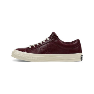 Converse one star outlet leather and tapestry