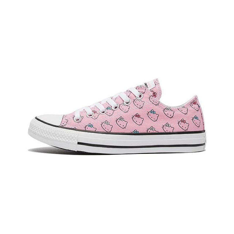 Converse Helly Kitty X Chuck Taylor All Star Ox Kitty Pattern 164631C