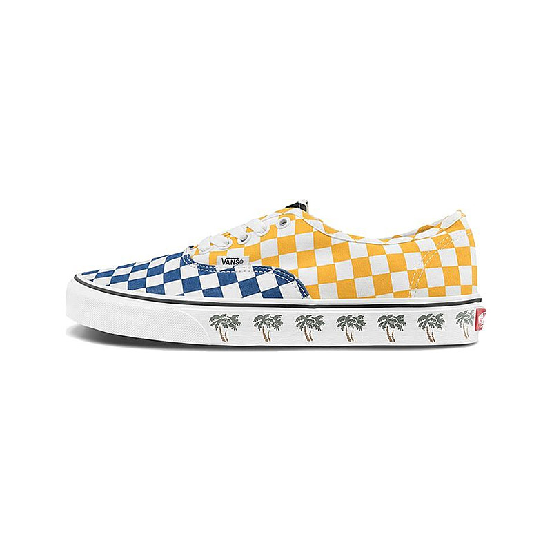 Vans Authentic Sidewall Palm Tree Checkerboard VN0A348A40P