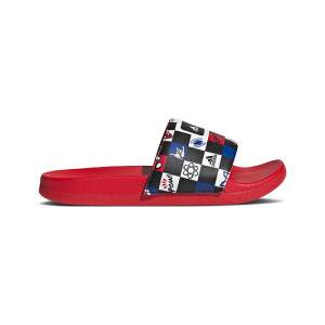 adidas Disney X Adilette Comfort Slide J Spider Checkerboard HP7758