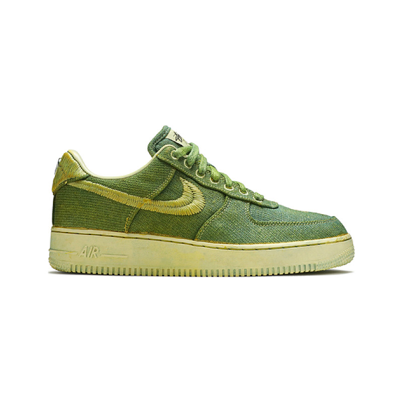 Nike Stussy X Lookout Wonderland X Air Force 1 Hand Dyed CZ9084-200-DYE-GREEN