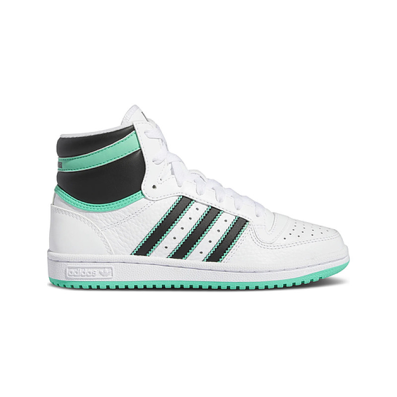 Adidas high tops green and black best sale