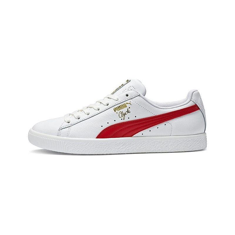 Puma Clyde Leather Foil Cherry 364669-03