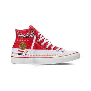 Converse Chuck Taylor All-Star CT Hi Casino Andy Warhol Campbell's Soup
