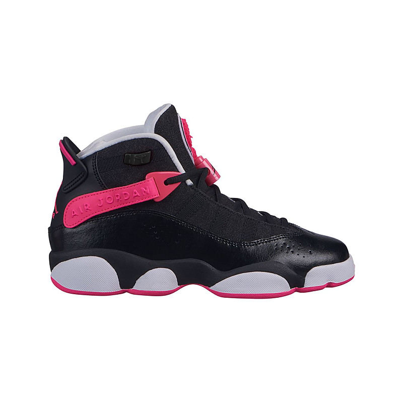 Jordan Jordan 6 Rings Black Hyper Pink White (GS) 323399-061