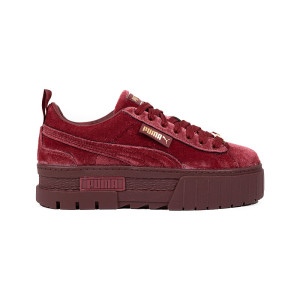 Puma cali velvet on sale red