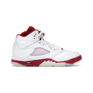 Jordan 5 Retro White Pink Red (GS)