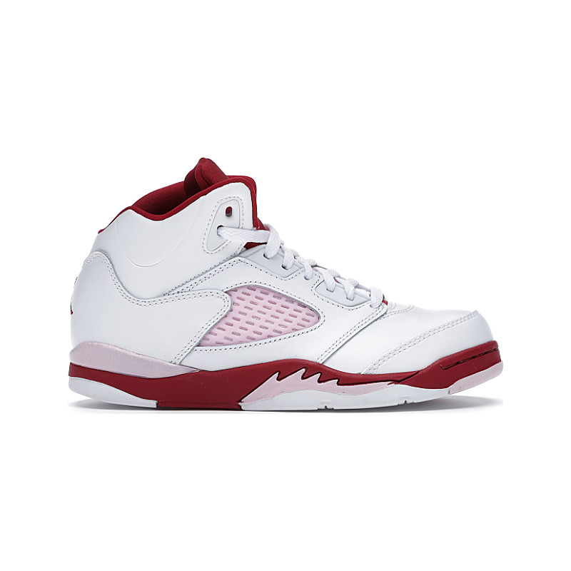 Jordan Jordan 5 Retro White Pink Red (PS) 440893-106