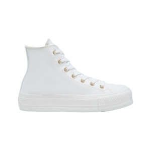 Converse Chuck Taylor All-Star Lift Platform Elevated White Gold