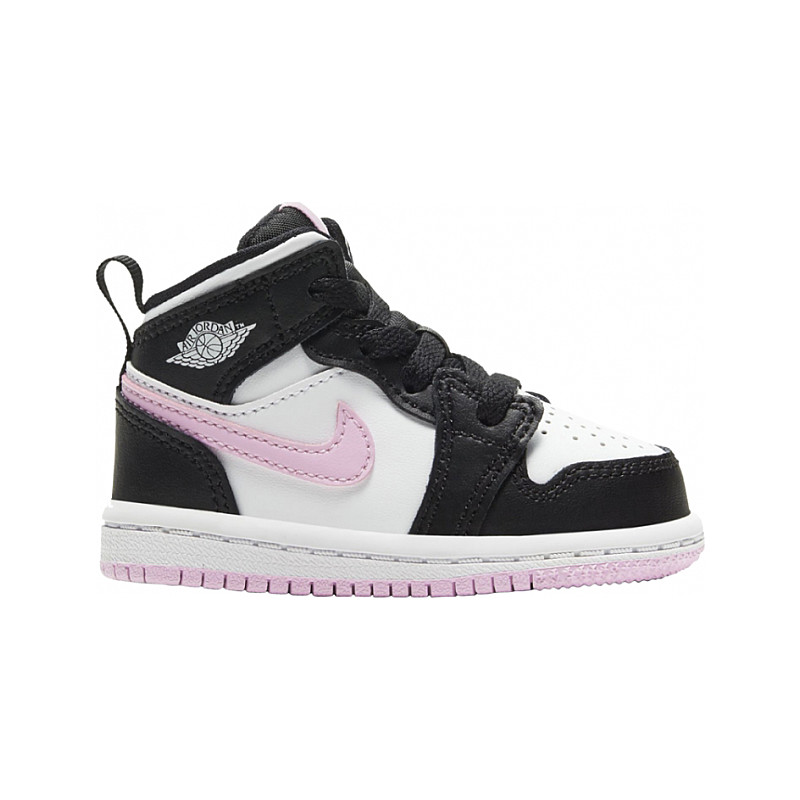 Jordan Jordan 1 Mid Black White Light Pink (TD) 644507-103