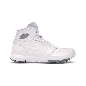 Jordan 1 Retro Golf Cleat White Metallic
