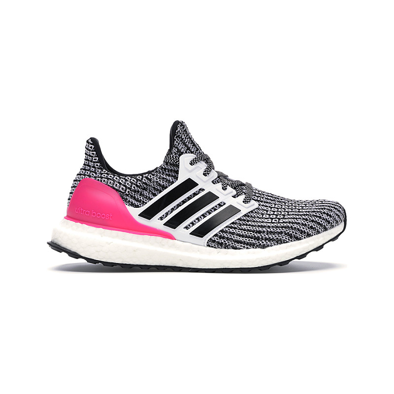 adidas adidas Ultra Boost 4.0 White Black Pink (Youth) B43508