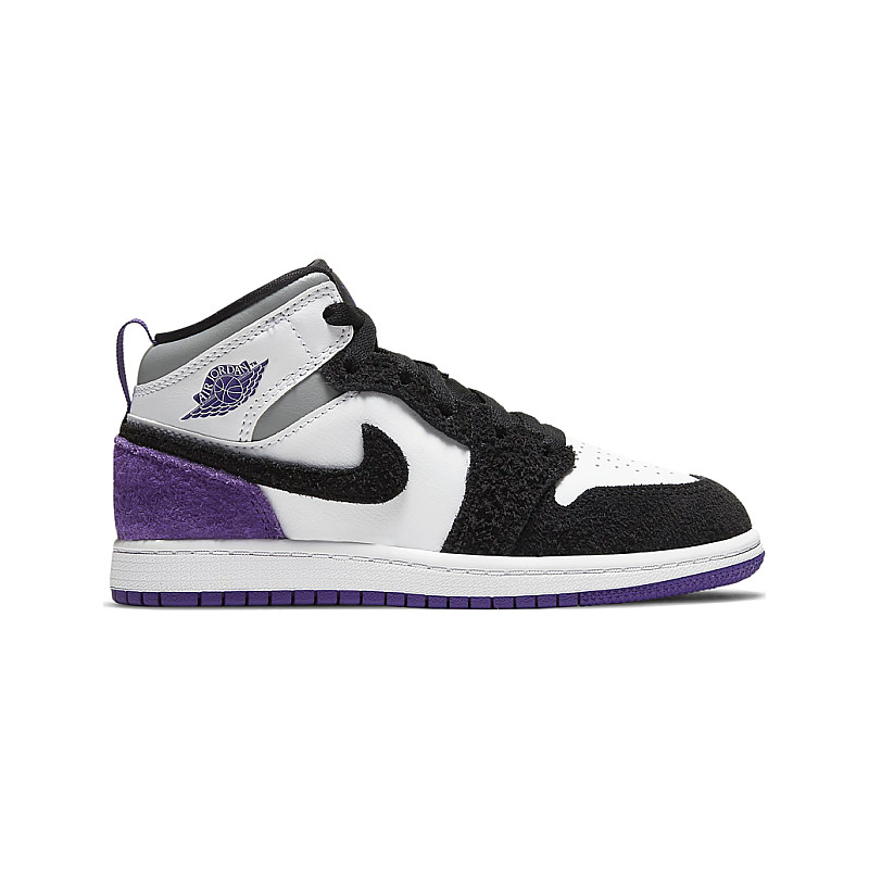 Jordan Jordan 1 Mid SE Purple (PS) BQ6932-105