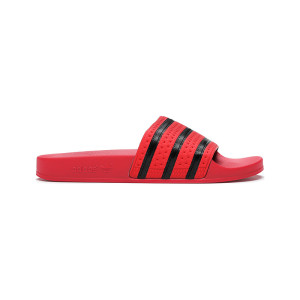 adidas Adilette Real Coral Black-Real Coral