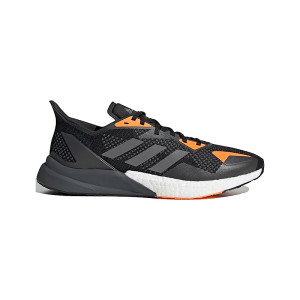 adidas X9000L3 Black Grey Signal Orange