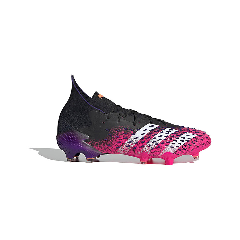 adidas adidas Predator Freak 1 FG Demonskin Black Shock Pink FW7241