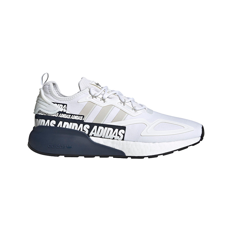 adidas adidas ZX 2K Boost Bold Graphic White Navy FX7036 from 79,00