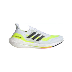 adidas Ultra Boost 21 White Solar Green (W)