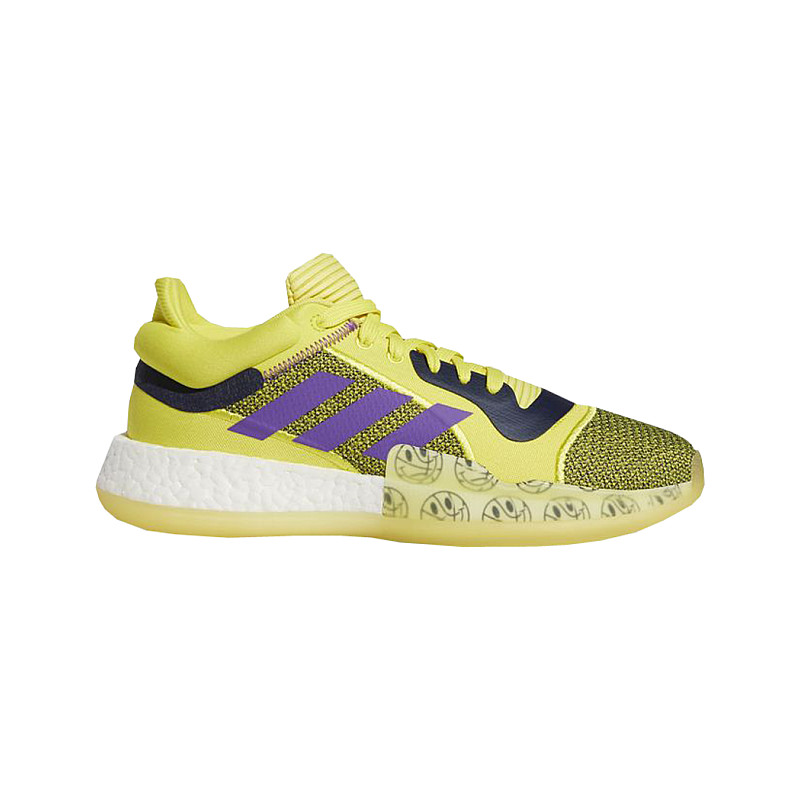 adidas adidas Marquee Boost Low Yellow Purple Black G27743