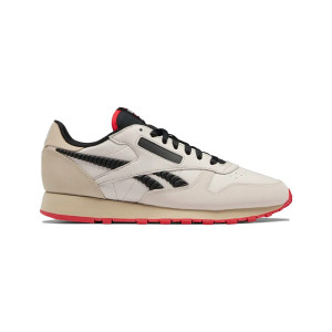 Reebok x La Casa Del Papel Classic Leather (beige / schwarz / rot) GX9443