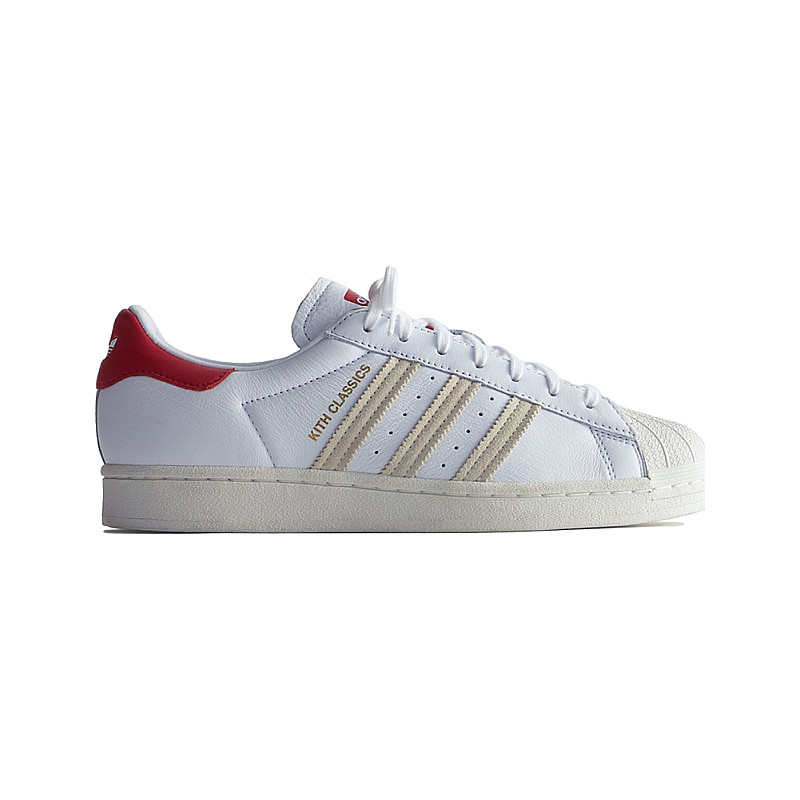 adidas adidas Superstar Kith Classics White Red GY2543 from 150,00