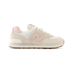 New Balance 574 White Pink Gum