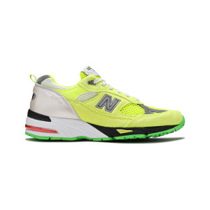 New Balance Aries X 991 Made In England Neon