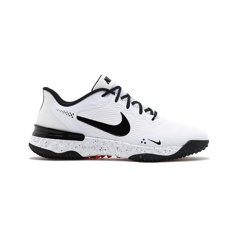 Nike Alpha Huarache Elite Turf 3 Shoes Black White CK0748-010