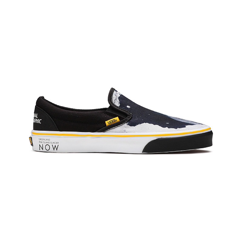 Vans National Geographic X Classic Slip On Then Now Glacier VN0A4U38WT31