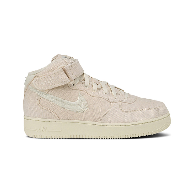 Nike Stussy X Air Force 1 Mid Fossil DN4157-200