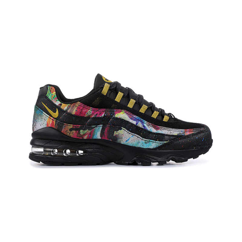 Air max 95 black and metallic gold on sale