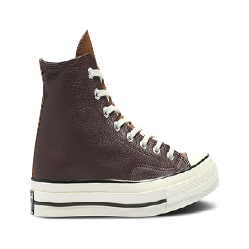 Converse Chuck Taylor All Star 70 Hi Leather Colorblock Dark Root 169582C