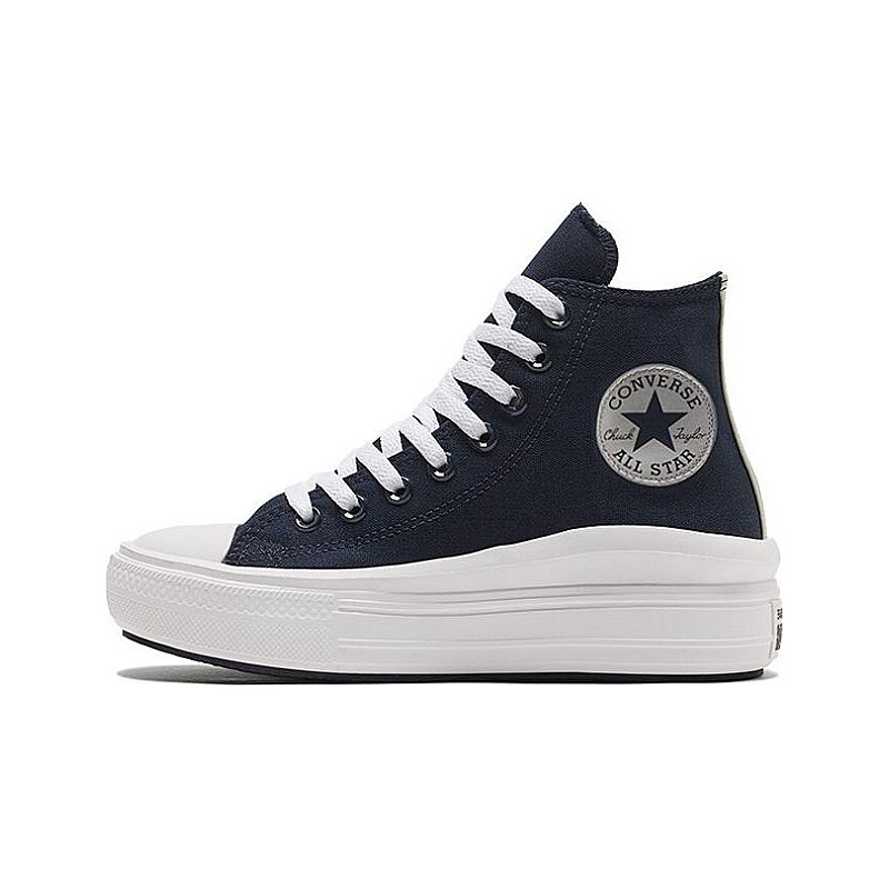 Converse Chuck Taylor All Star Move Anodized Metals Obsidian 570261C