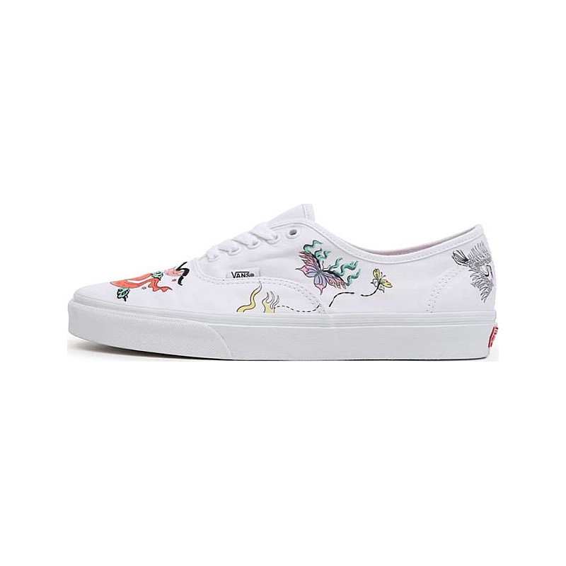 Vans Authentic Casual Skateboarding Chinese Style Printing VN0A5KRDAT3