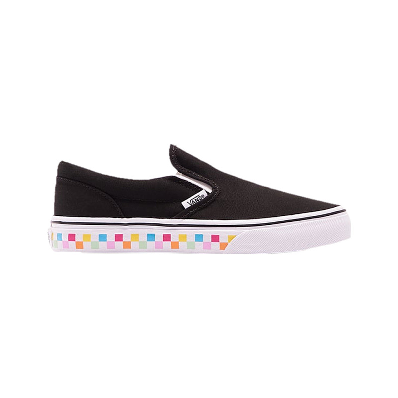 Vans Classic Slip On Rainbow Checkerboard Sole VN0A4UH831K