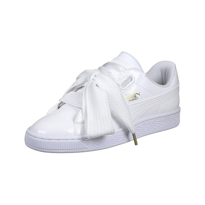 puma sneakers basket heart patent