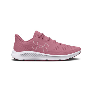 Under Armour Charged Pursuit 3 BL UA Black White Women Running Shoes  3026523-001