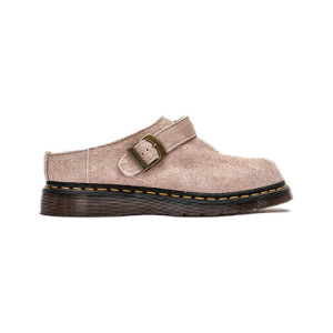 DR Martens Isham Taupe Long Napped Suede